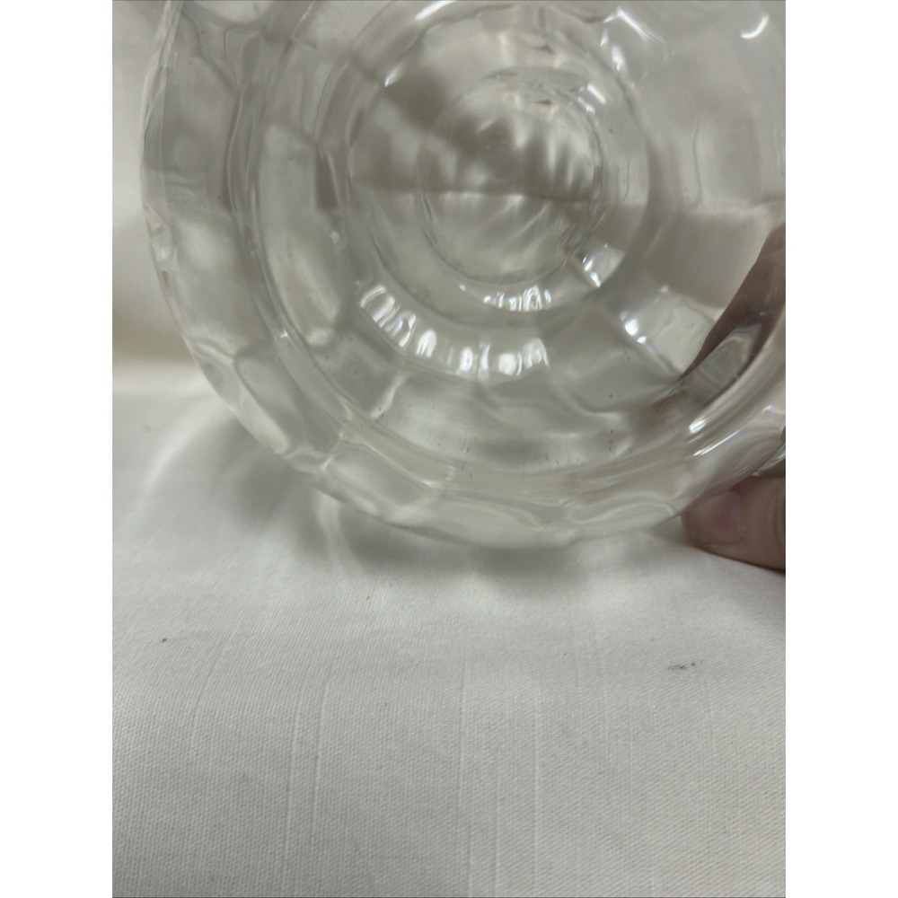 Tiffany & Co Crystal Devon Ruffled Rim Pitcher - Picture 5 of 8